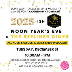 Noon Year's Eve @ The Beeliner Diner