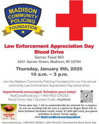 Law Enforcement Appreciation Day Blood Drive