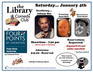 The Library Comedy Club Show