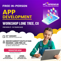 Free Robotics Workshop For Kids at Lone Tree, CO  (7-14Yrs)