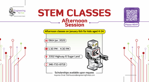 STEM Classes at Engineering for Kids of Southwest Houston (Ages: 04-14)