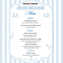 Chef Jose's French Dinner at R Public House