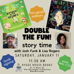 Author Visit with Josh Funk & Lisa Rogers!