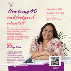 How to Say NO and Feel Good About It!