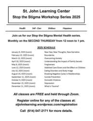 Stop the Stigma: New Year, New Thoughts, New Narrative