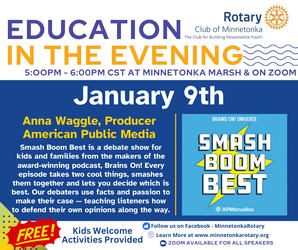 Minnetonka Rotary Club - Education in the Evening Series (Smash Boom Best Podcast)