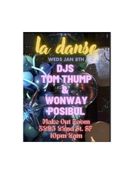 LA DANSE -2ND WEDNESDAYS