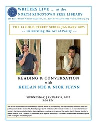 Writers Live at the Library: The 14 Gold Street Series Presents Nick Flynn & Kelan Nee