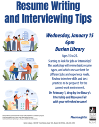Resume Writing and Interviewing Workshop