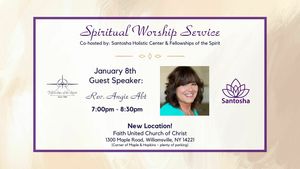 Spiritual Worship Service with Santosha & Fellowships of the Spirit