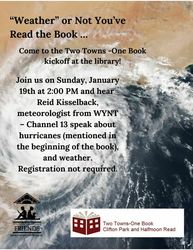 “Weather” or Not You’ve Read the Book ...