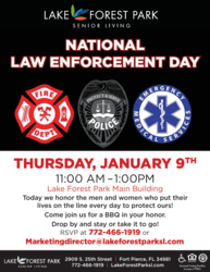 National Law Enforcement Day BBQ with Lake Forest Park Senior Living