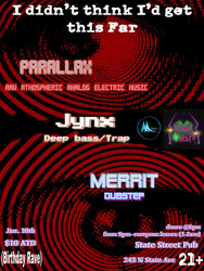 Game Over Collective presents I DIDN'T THINK I'D GET THIS FAR featuring PARALLAX / JYNX / MERRIT