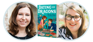 Kristy Boyce in conversation with Christen Randall discussing and signing Dating and Dragons