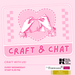 Craft & Chat at Langhorne Library