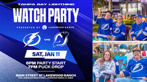 Tampa Bay Lightning vs New Jersey Devils Watch Party