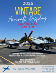 Vintage Aircraft Display at the Livermore Airport