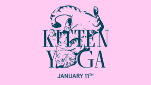 Kitten Yoga with Tomato Foster Club & NOLA Vibe Yoga