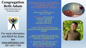 Community Pride Shabbat Celebration with guest speaker Sage Cassell-Rosenberg from Keshet
