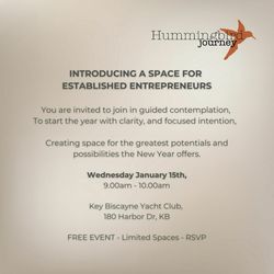 Introducing A Space For Established Entrepreneurs