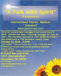 A Talk with Spirit