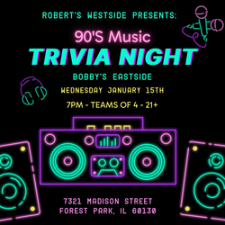 90's Music Trivia Night @ Bobby's Eastside