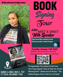 Raittia Rogers Book signing
