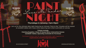 Love Me Tender Paint and Sip Date Night