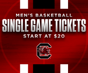 University of South Carolina Gamecocks vs. Mississippi State Bulldogs Men's Basketball Game