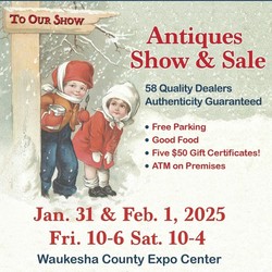 51st Winter Wisconsin Antiques Dealers Association Show & Sale