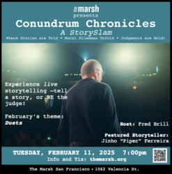 Conundrum Chronicles: A StorySlam