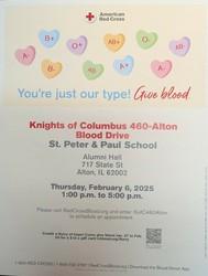 Alton Knights - Red Cross Blood Drive