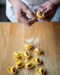 Pasta Like a Pro: Tortellini & Tasting Class at Restaurant Olivia