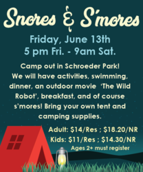 Snores & S'mores Campout