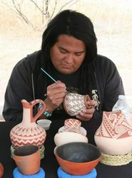 Pottery Demonstration from August Wood