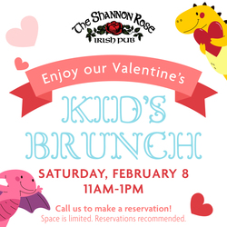 Kids’ Valentine Brunch at The Shannon Rose
