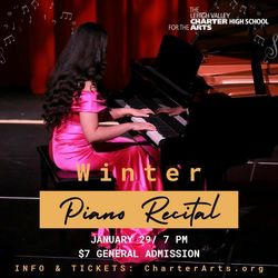 Winter Piano Recital at LV Charter High School for the Arts