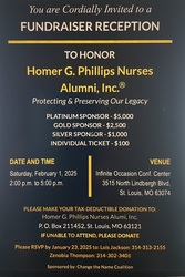 Homer G. Phillips Nurses Alumni, Inc® Black History Month Fundraiser