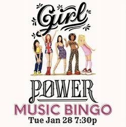 Girl POwer Music Bingo