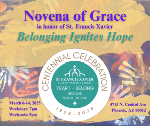 Novena of Grace in honor to St Francis Xavier