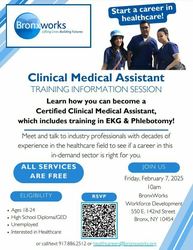 BronxWorks Clinical Medical Assistant Information Session