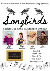 SONGBIRDS – A Night of Singing, Drag & Comedy