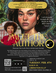 Conversation with author/ historian Kalela Williams