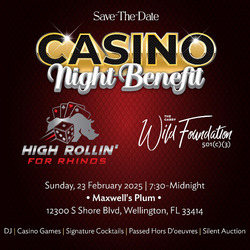 High Rollin' for Rhinos