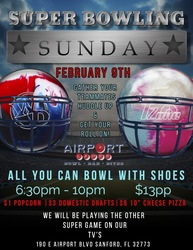 Airport Lanes Super Bowling Sunday