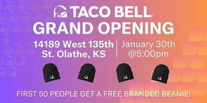 Join the Grand Reopening Celebration of Taco Bell in Olathe, KS!