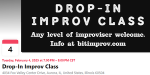 Improv Comedy Class - DROP IN!
