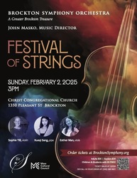 Brockton Symphony Orchestra Presents their NEW Festival of Strings