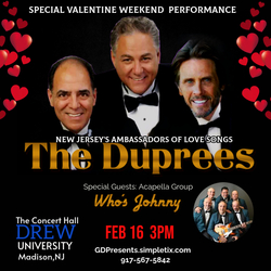 The Duprees and Who's Johnny at Drew University Concert Hall
