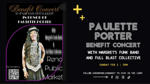 Paulette Porter Benefit Concert at Reno Public Market